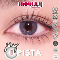 Pista Gray lens ( Giãn Nhẹ - Tặng Kèm khay đơn đựng lens)
