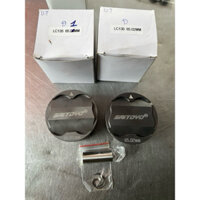 Piston Bạc Ex135/150 Smitoyo 62/65.00/.01/.02 Mạ đen Nén