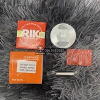 Piston trái 50 51 52 53 54 55 56 57 58 62 mm + bạc ắc 13 cho Wave Dream Sonic