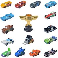 Pixar Cars 3 Chick Hicks Police McQueen Mater Fabulous Hudson 1: 55 Hợp kim kim kim loại đúc sẵn