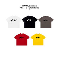 Pixel Big logo WHOSE - Áo thun logo Boxy lớn