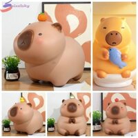 Pixelsky Capybara Piggy Bank, Capybara Bút chì trang trí Capybara Piggy Bank, Mô hình ngân hàng heo đất Dung tích lớn Mô hình phòng ngủ Vinyl Hộp tiền gửi an toàn Tiền mặt