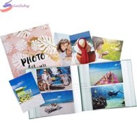 Pixelsky Chèn Album Ảnh, Hộp Đựng Album Ảnh Sáng Tạo 4x6, Khu Ghi Nhớ Dung Tích Lớn 3 Lưới 100 Trang Hộp Bảo Quản Hình Ảnh Lưu Trữ Ảnh
