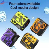 Pixelsky Eo Kẹp Trên Quạt, Pin 6000mAh USB Sạc Eo Quạt, Đèn Pin Mini Làm Mát Điều Hòa Không Khí Quạt Tay Đi Bộ Đường Dài Du Lịch