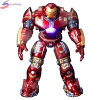 Pixelsky Hulk Nhân Vật Hành Động, Với Đèn LED Hình Đồ Chơi Hulkbuster Đồ Chơi Mô Hình, Quà Tặng Sinh Nhật Marvel Avengers 18cm Búp Bê PVC Trang Trí Xe Ô Tô