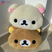 Pixelsky Rilakkuma Đồ chơi sang trọng, Gối mềm hình gấu nâu Gối tay ấm áp, Búp bê sang trọng Phim hoạt hình Chick Peluche Bear Đồ chơi nhồi bông Đồ chơi cặp đôi