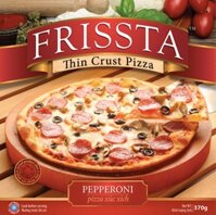 Pizza Frissta Xúc Xích Pepperoni 370g