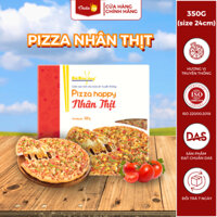Pizza nhân thịt heo bằm sốt phô mai Đôi Đũa Vàng hộp 350g size lớn 24cm đậm đà hương vị truyền thống GIAO HOẢ TỐC HN HCM