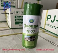 PJ-77 keo xịt đa năng dán xốp, giấy dán tường, mút tiêu âm