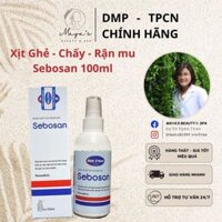 [PK DA LIỄU] DUNG DỊCH XỊT GHẺ CHẤY RẬN, DUNG DỊCH XỊT NGOÀI DA SEBOSAN 100ML