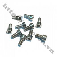 PKK1021 Bộ 10 Ốc Bu Lông Lục Gíac Chìm M5 16MM Đầu Trụ Inox