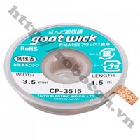 PKK1049 DÂY HÚT THIẾC, HÚT CHÌ GOOT WICK 3.5MM - 1.5M CP3515