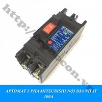 PKK1148 Aptomat 1 Pha Mitsubishi Nội Địa Nhật 100A