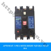PKK1149 Aptomat 3 Pha Mitsubishi Nội Địa Nhật 50A