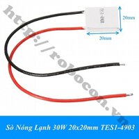 PKK1240 Sò Nóng Lạnh 30W 20x20mm TES1-4903