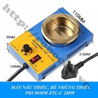 PKK1477 Máy Hàn Nhúng Thiếc, Bể Nhúng Thiếc Phi 80MM ZTC-C 280W