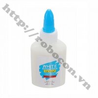 PKK808 KEO SỮA DÁN GỖ, VẢI, GIẤY WHITE SCHOOL 40ML