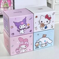 Pkyeg 1 Chiếc 300ml Sanrio Kuromi Cốc Gốm Dễ Thương Có Cân Cốc Quà Tặng Sinh Nhật Cặp Đôi Cốc Cà Phê Có Thìa Hộp Quà Tặng