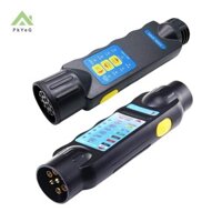 Pkyeg 1 Công Cụ Chẩn Đoán Đa Năng 7 / 13 Pin Cắm Ổ Cắm 12V Xe Kéo Kiểm Tra Dây Mạch Đèn Kiểm Tra Xe Tải RV Caravan Phụ Kiện