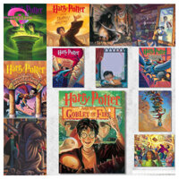 [Pl] Harry Potter Hermione Ron Hoạt Hình 5D DIY Tranh Gắn Đá Pha Lê cross stitch Tròn Kim Cương Khảm Bộ Thêu Kim Cương Giả Trang Trí Nhà Cửa 30x40cm