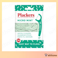 [Plackers] Flossers Chỉ nha khoa Micro Mint / Plackers Micro Mint Dental Floss 36PCS