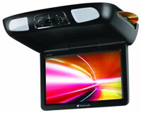 Planet Audio P11.2ES Car Roof-Mount Monitor and DVD Player – 11.2 Inch LCD, Widescreen, Flip-Down, FM Transmitter, IR Transmitter, Speakers, Dome L...