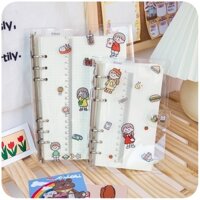 Planner a5 bìa còng trong suốt