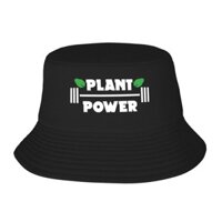 Plant Power Vegan Vegetarian Healthy Life Mũ ngư dân Mũ xô