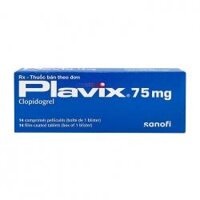 Plavix 75mg Sanofi 1 vỉ x 14 viên
