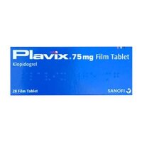 Plavix 75mg Sanofi 2 vỉ x 14 viên – Điều trị các biến cố huyết khối