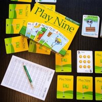 Play Nine Board Game Golf Card Game