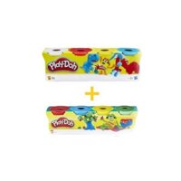 Playdoh Combo Bột Nặn 4 Màu & 4 Màu Mini CBB5517-23241-33-VTA 2988