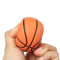 PlayPalaceE 6cm siêu cao đàn hồi Mini cao su bóng rổ nhỏ giải nén bóng đàn hồi rỗng đồ chơi trẻ em bóng rổ mini