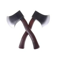 PlayPalaceE Gậy bắn súng bằng xốp PU rìu xốp đồ chơi trẻ em phụ kiện trang phục