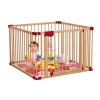 Playpen 3D - Cũi gỗ sử dụng khớp nhựa - hàng sản xuất độc quyền Le Lumber