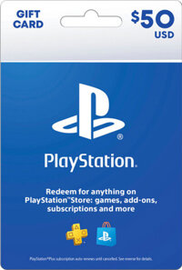 PlayStation Network Gift Card 50$ - Digital Code