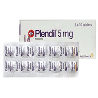 Plendil 5mg điều trị tăng huyết áp và điều trị đau thắt ngực
