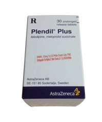 PLENDIL PLUS H/30 viên (điều trị tăng huyết áp, đau thắt ngực