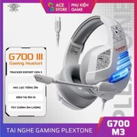 Plextone G700 MARK III | Tai nghe chụp tai, mic lọc tạp âm, loa TRACKER ESPORT GEN 3