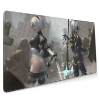 PLO65QV Mouse Pad 2B NI-ER Extended Gaming Mousepad - Non-Slip Large Mouse Mat for Computer, Laptop, Home, Office (35.4 X 15.7 in)