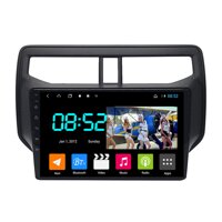 PLOKM Double Din Android Car Navigation Stereo with 9'' Car Entertainment Multimedia Radio Support DSP RDS FM Mirror Link Backup Camera for...