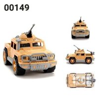 PLS- 63397 XE JEEP QUÂN ĐỘI HỘ TỐNG ĐOÀN TRANG BỊ SÚNG MÁY