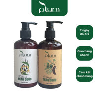 Plum - Combo sản phẩm dầu gội và dầu xả