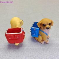 Plumhouse Hoạt Hình Dễ Thương Chó Con Hộp Đựng Bút Sáng Tạo Văn Phòng Trang Trí Bàn Làm Việc Công Suất Cao Sinh Viên Văn Phòng Phẩm Lưu Trữ Xô Quà Tặng Sinh Nhật VN