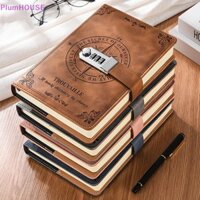 Plumhouse Mật Khẩu Sáng Tạo Sổ Tay Du Lịch Nhật Ký Sinh Viên Có Khóa Văn Phòng Phẩm Dày Tay Tài Khoản Notepad VN