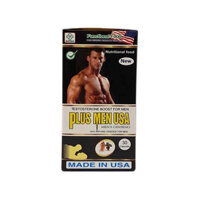 Plus Men USA Hỗ Trợ Bổ Thận Tráng Dương Và Tăng Cường Sinh Lý Nam Giới Hộp 30 Viên