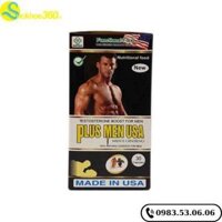 Plus Men USA Hỗ Trợ Bổ Thận Tráng Dương Và Tăng Cường Sinh Lý Nam Giới Hộp 30 Viên