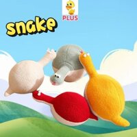 Plus ✨Mới ✨ Dễ Thương Một Búp Bê Rắn Phồng Ngộ nghĩnh Động Vật Đồ Chơi Kèm Gối Thoải Mái Gối Mềm Dễ Thương Hộ Gia Đình Goodies Ngày Lễ Quà Tặng Cho Trẻ Em Nhà Sinh Nhật Trẻ Em Gi