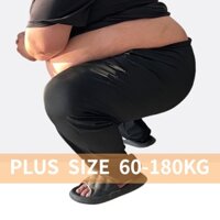 Plus Quần Tây Nam Ống Đứng Màu Đen Thanh Lịch Cỡ Lớn 60-180kg 7xl 8xl 10xl