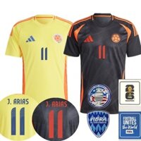 Plus-size s-4XL Colombia Jersey 24 / 25 Áo bóng đá nam sân khách sân nhà AAA +